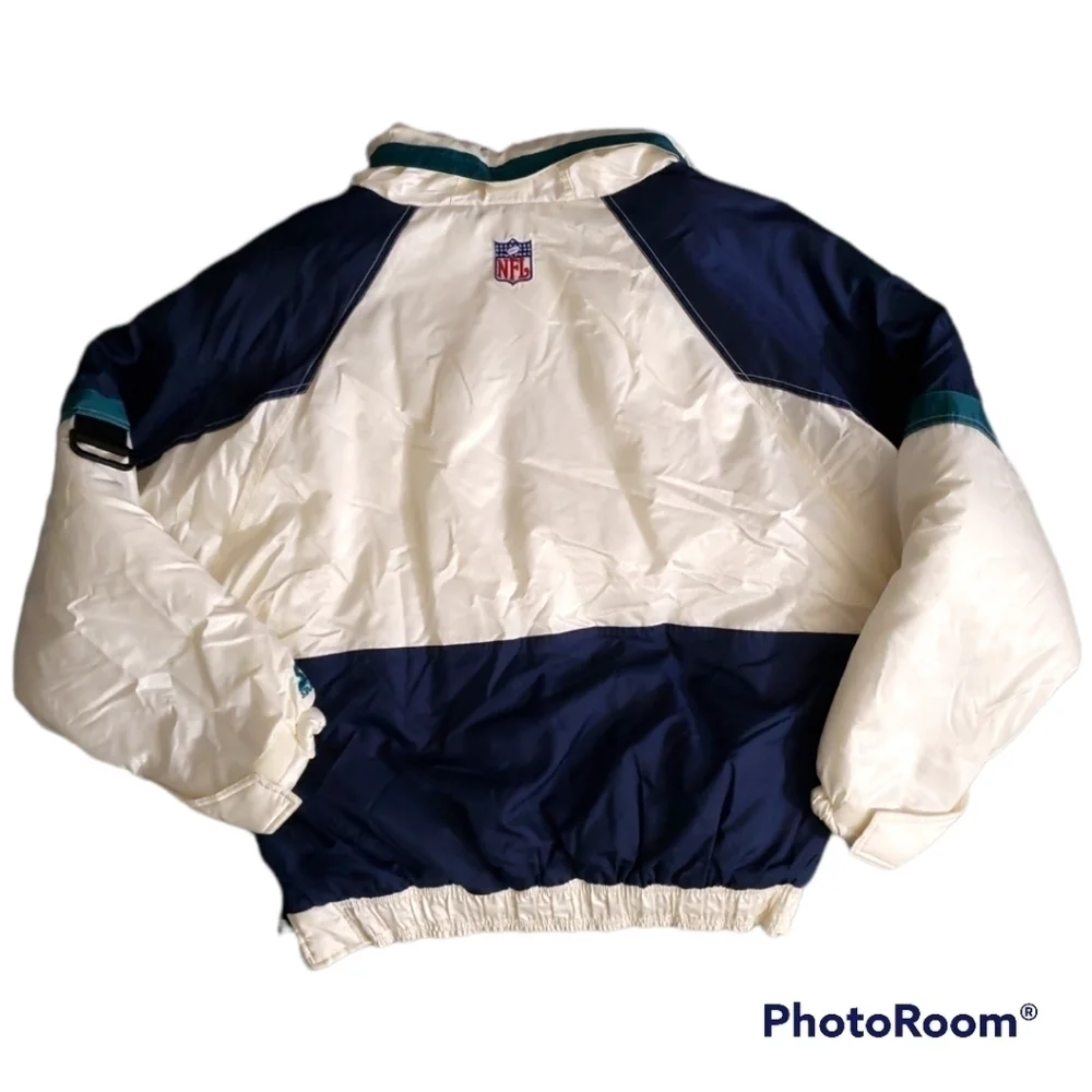 Rare Vintage NFL PRO LINE Starter Miami Dolphins Pullover Jacket Size L